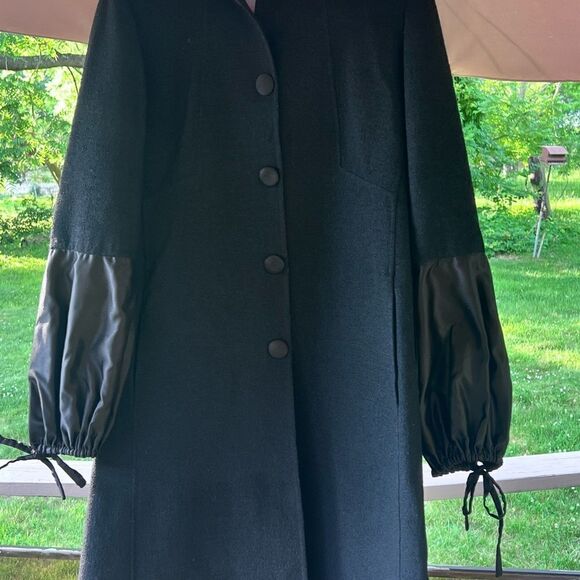 Celine Finition Main Vintage Lambs Wool Blend Coat SZ 42 US SZ 6 - Picture 2 of 15